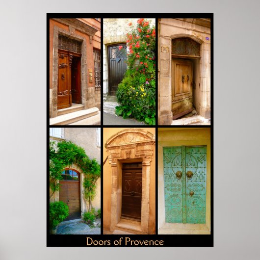 Poster Portes de Provence (Devant)