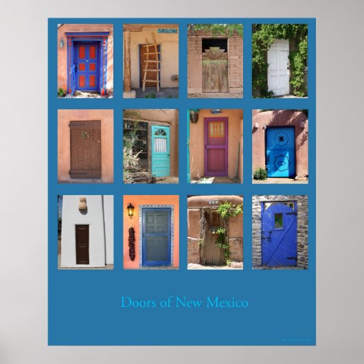 Poster Portes du Nouveau-Mexique (Devant)