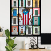 Poster Portes du Vieux San Juan 2 (Bureau à domicile)