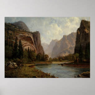 Poster Portes du Yosemite - Albert Bierstadt