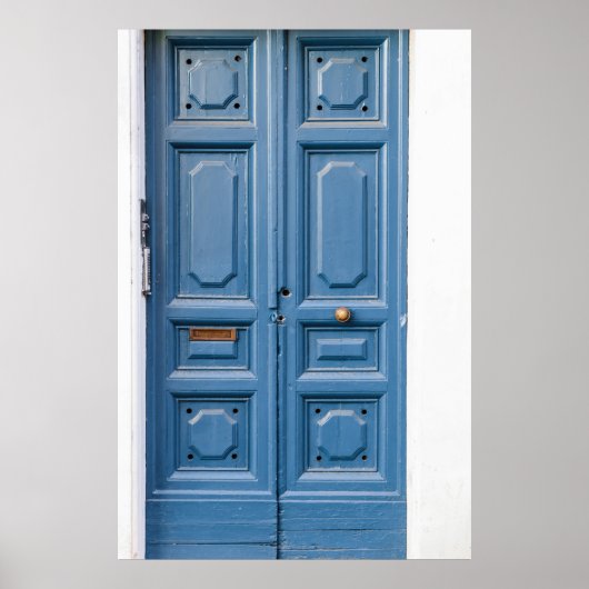 Poster PORTES EN BOIS Brown À PANNEAU (Devant)