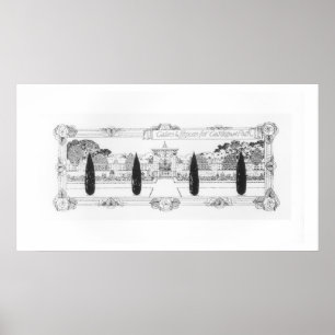 Poster Portes et barrières pour le jardin et le parc,