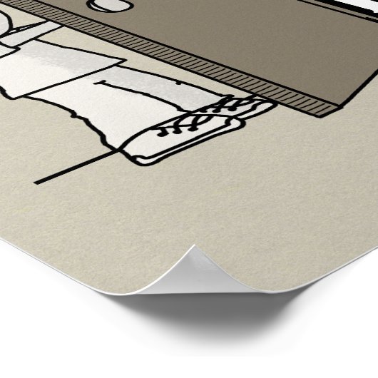 Poster Portes ouvertes (Coin)