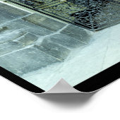 Poster Portes, panneau de transfert et renversement (Coin)