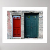 Poster portes vintages (Devant)