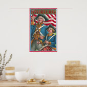 Poster Porteur de drapeau et batteur (Cuisine)