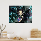 Poster Porteur de foudre ART PRINT Fée de l'orage (Cuisine)