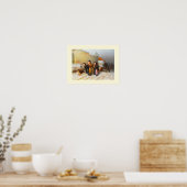 Poster Porteurs d'eau en hiver (Cuisine)