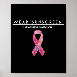 Poster Portez de la crème solaire