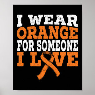 Poster Portez De L'Orange Pour Quelqu'Un Que J'Aime Sensi
