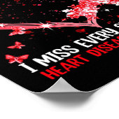 Poster Portez le rose pour la sensibilisation aux maladie (Coin)