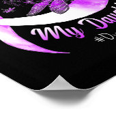 Poster Portez Le Violet En Mémoire De Ma Fille Surdose À (Coin)