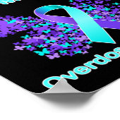 Poster Portez Le Violet En Mémoire Pour Mon Fils Adjudica (Coin)