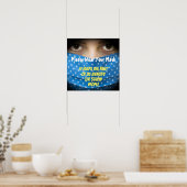 Poster Portez Votre Masque Stupide (Cuisine)