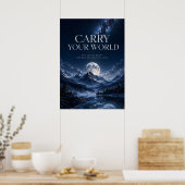 Poster Portez Votre Monde (Cuisine)