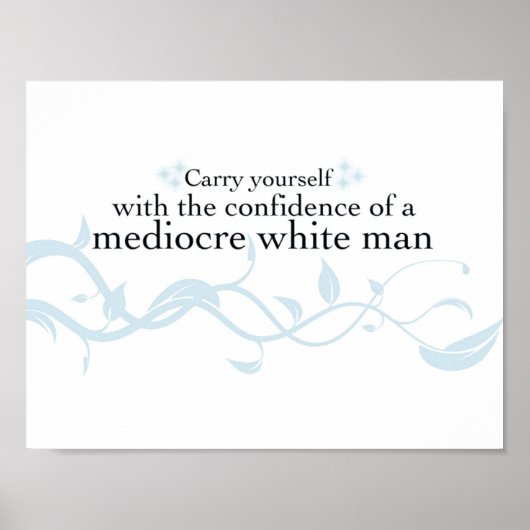 Poster Portez-vous avec confiance... (Devant)