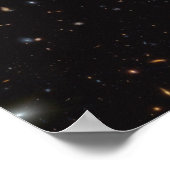 Poster Portion De Ciel Avec Plus De 45 000 Galaxies Visib (Coin)