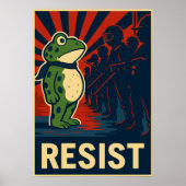 Poster Portland Frog Protest (Devant)