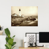 Poster Portland Head Light vers 1890 (Bureau à domicile)