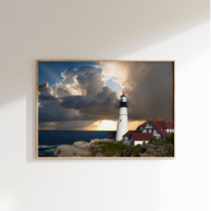 Poster Portland Head Lighthouse Maine Photo