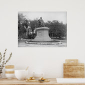 Poster Portland, Maine Longfellow Monument vers 1890 (Cuisine)