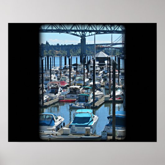 Poster Portland Marina (Devant)