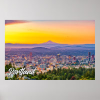 Portland, Oregon, Au coucher du soleil