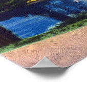 Poster Portland, OregonLaurelhurst Park Scene (Coin)