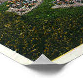 Poster Portland, OregonVue des jardins d'essais Roses (Coin)