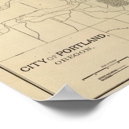 Poster Portland, Ou (Coin)