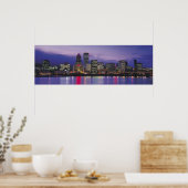 Poster Portland Skyline (Cuisine)