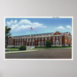 Poster Portland, vue de MaineExterior du courrier