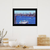 Poster Portland Waterfront (Cuisine)