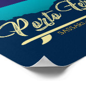 Poster Porto Ferro - Vintage voyage - Italie (Coin)