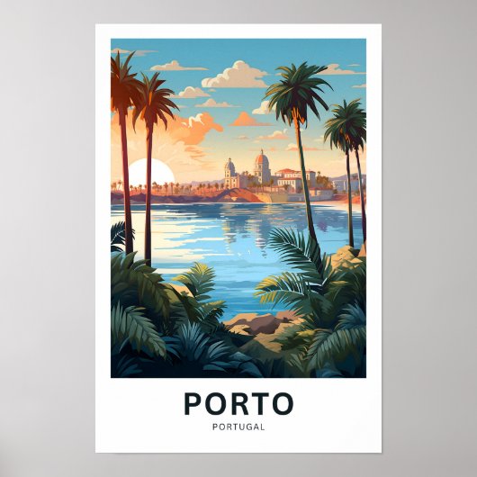 Poster Porto Portugal Imprimer (Devant)