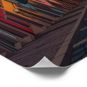 Poster Porto, Portugal - Ville & Rivière (Coin)