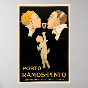Poster Porto Ramos-Pinto Rene Vincent Liqueur Vintage