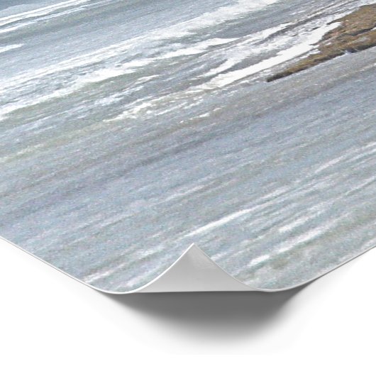 Poster Porto Rico Beach (Coin)