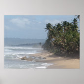Poster Porto Rico Beach (Devant)