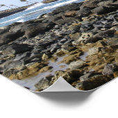 Poster Porto Rico Beach par RZB (Coin)