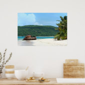 Poster Porto Rico Beach Tank (Cuisine)