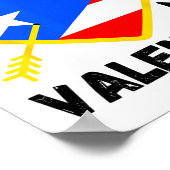 Poster Porto Rico est ma Saint Valentin Puerto (Coin)