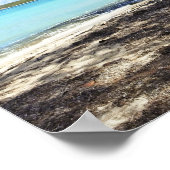 Poster Porto Rico, Fajardo, Culebra Island, Sept Mers (Coin)