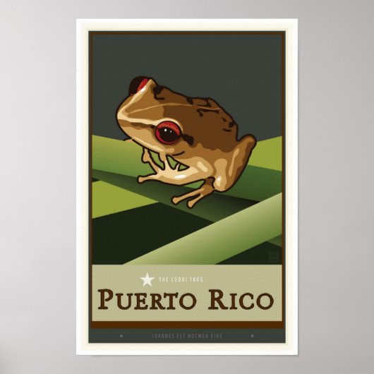 POSTER PORTO RICO II (Devant)