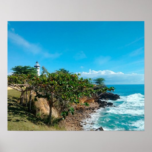 Poster Porto Rico, Ricon, El Faro (Devant)