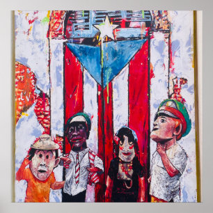 Poster Porto Rico Street Art