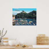 Poster Portofino Italie (Cuisine)