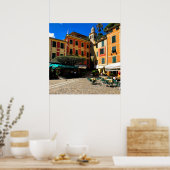Poster Portofino, Italie (Cuisine)