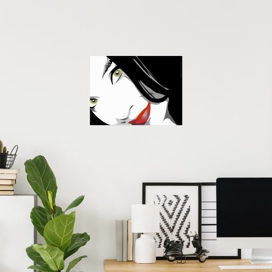 Poster portrait (Bureau à domicile)