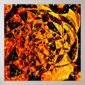 Poster Portrait Abstrait (Devant)